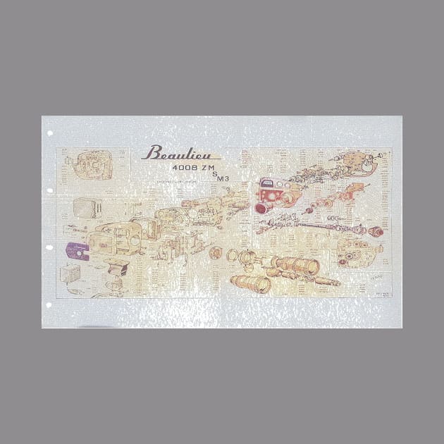 Beaulieu 4008 Schematic Chart by pantherpictures