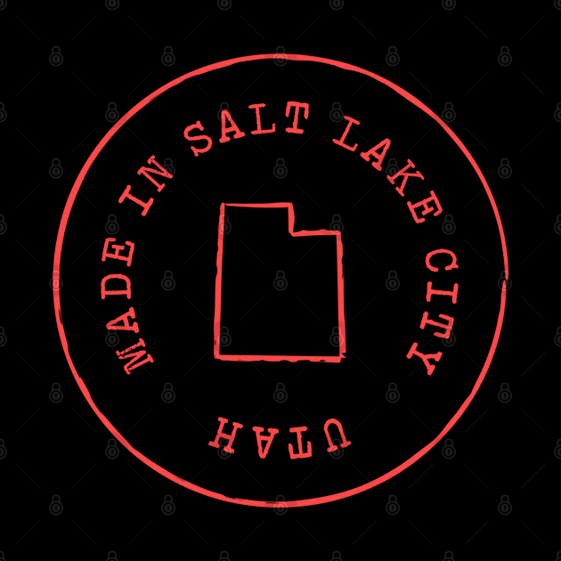 Made in Utah T-Shirt by Geometrico