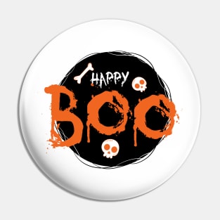 Happy Boo tee design birthday gift graphic Pin