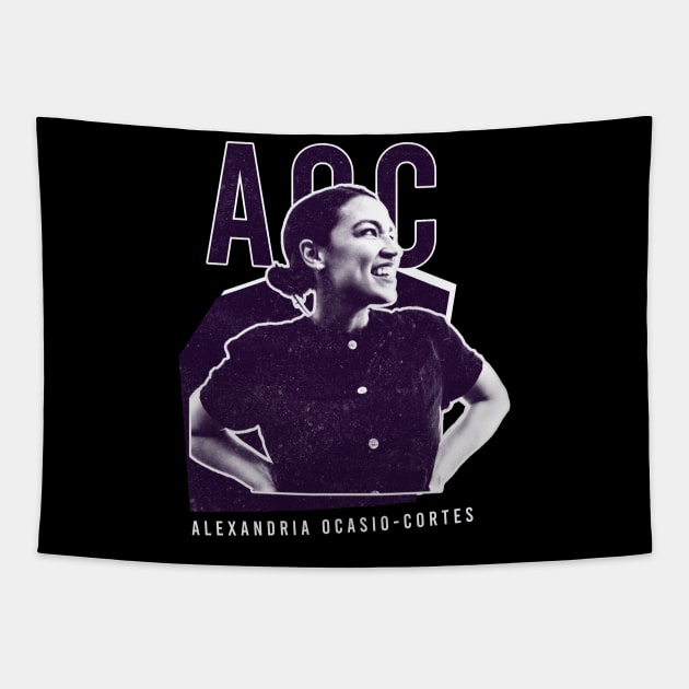 Alexandria Ocasio Cortez president Tapestry by kalush club