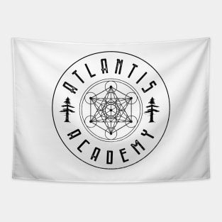 Atlantis Academy Redwoods Logo Tapestry