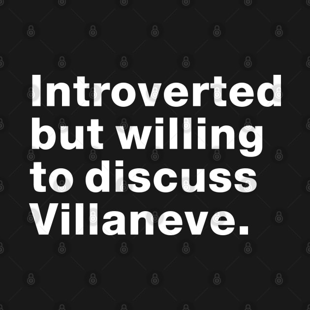 Introvert but willing to discuss Villaneve - Killing Eve by VikingElf