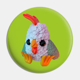 Sit Chicken Sit Pin