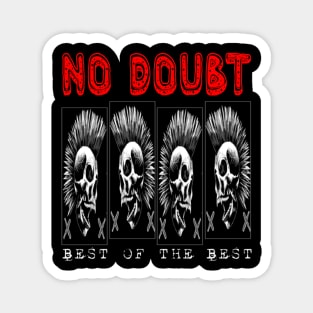 No doubt skull Magnet