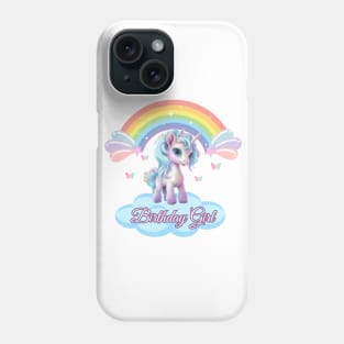 Birthday Girl Unicorn Phone Case