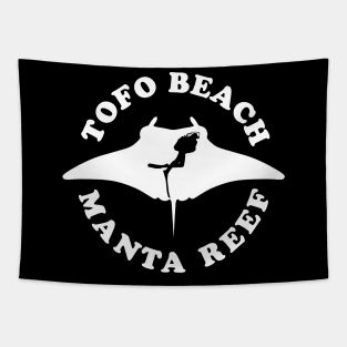 Manta Ray Scuba Diving - Tofo Beach Mozambique Tapestry