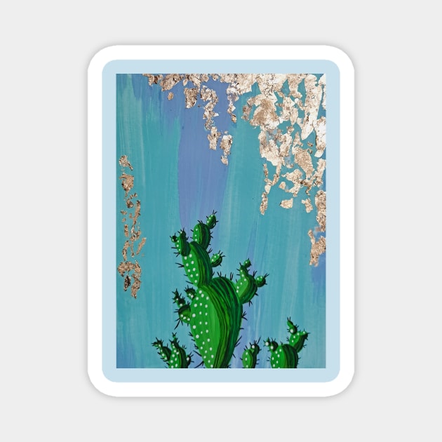 Cacti Magnet by BlazerDesigns