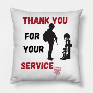 Thank You For Your Service Pillow