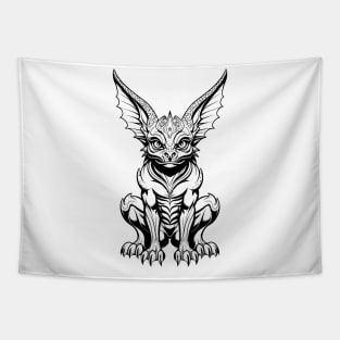 Cute Gargoyle Mythical Beast Tapestry