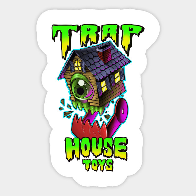 Trap House Toys Traphousetoys Sticker Teepublic