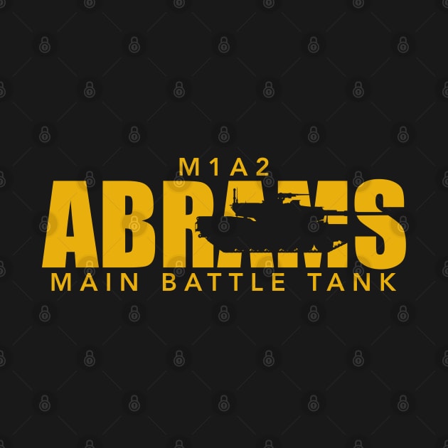 M1A2 Abrams Tank (Small logo) by TCP