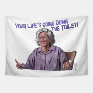 Moonstruck: Down the Toilet! Tapestry