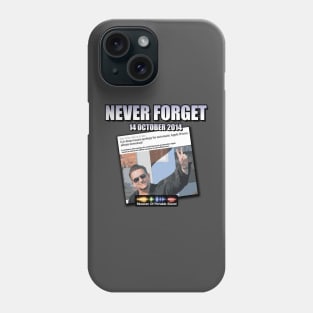 Never Forget the Bono Apology Phone Case