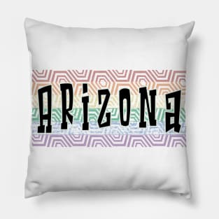 LGBTQ PATTERN AMERICA ARIZONA Pillow