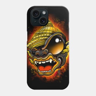 Monkey Warrior Black Phone Case