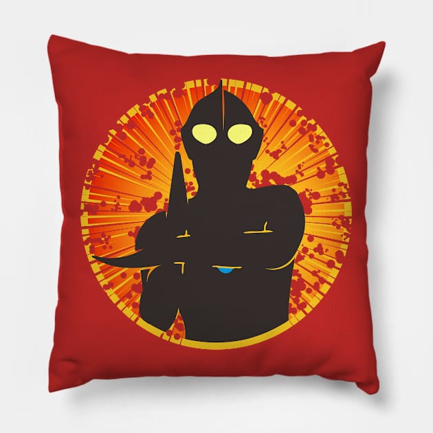 The Shadow of Ultra Pillow by Doc Multiverse Designs