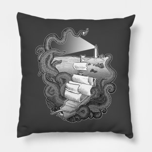 Blackbeard's Bar & Grill - textless Pillow