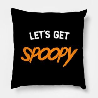 Let's get spoopy Pillow