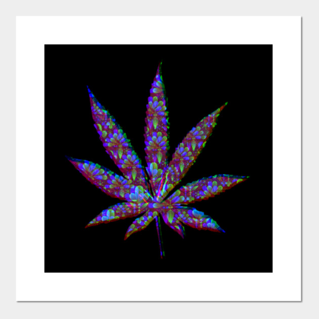 Cool Wallpaper Psychedelic Unique Weed Design Weed Affiche Et