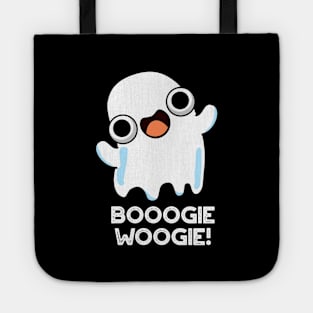 Booogie Woogie Funny Music Ghost Pun Tote