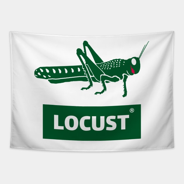 Bootleg Parody Brand "LOCUST" Tapestry by SPACE ART & NATURE SHIRTS 