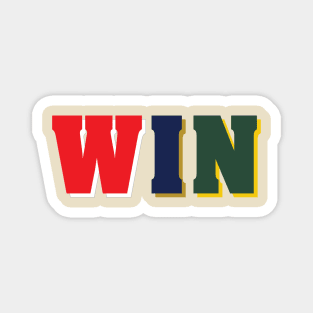 WIN IN WISCONSIN Magnet