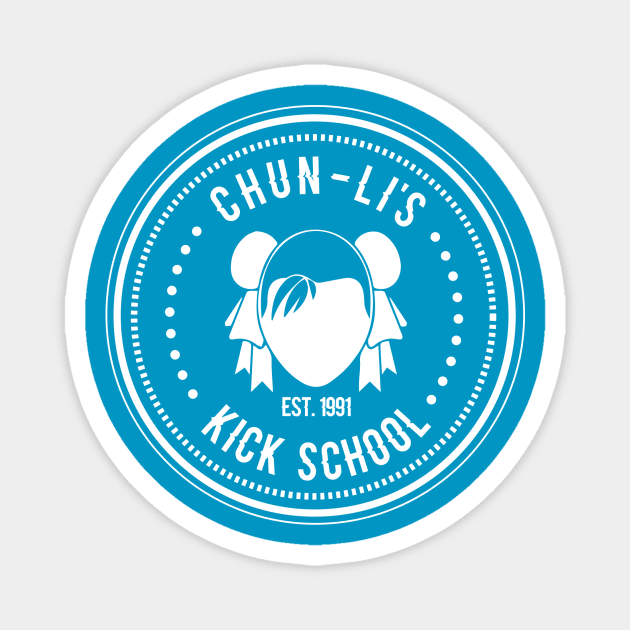 Chun Li's Kick School Magnet by Jones Factory