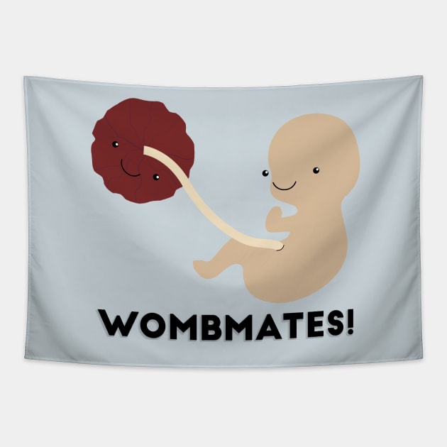 Wombmates! Tapestry by midwifesmarket