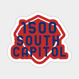 1500 South Capitol Outline Magnet