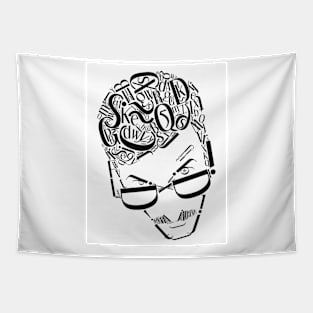 face T-Shirt Tapestry