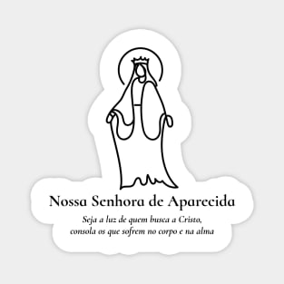 Our Lady of Aparecida (Nossa Senhora da Conceição Aparecida) 12B Magnet