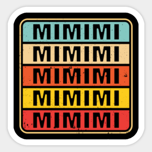 Mimimi Stickers Teepublic