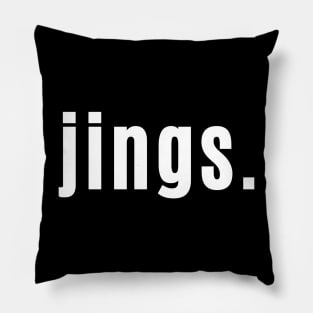 Jings Scottish Exclamation for Wonderment Pillow