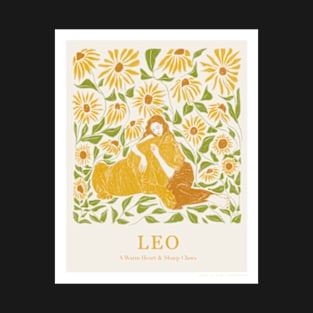 Leo - A Warm Heart and Sharp Claws T-Shirt