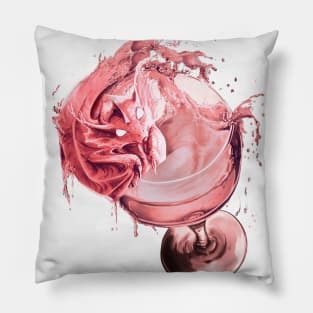 Rose wine Dragon Pillow