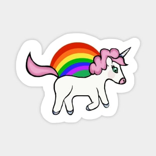 Rainbow Unicorn Magnet