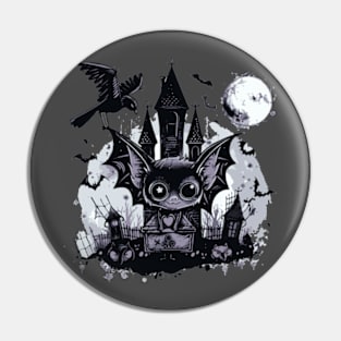 haunted house Pin