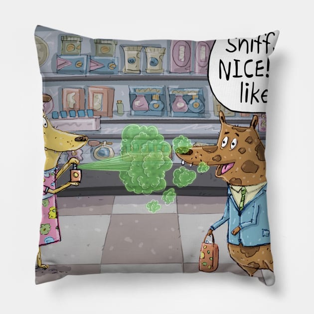 Doggie Perfume Pillow by macccc8