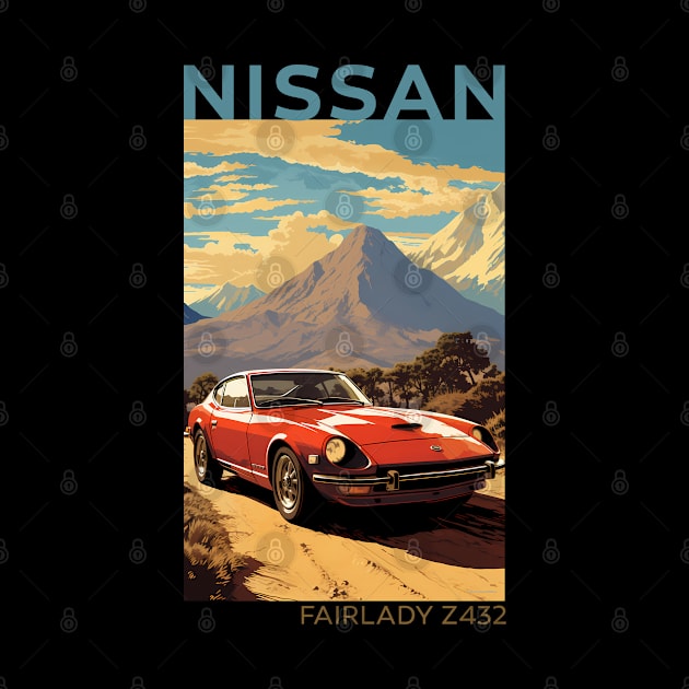 Reviving Legends: The Nissan Fairlady Z432 Homage Design by MaxDeSanje 