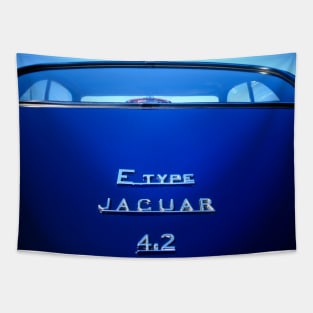 E Type Jag Tapestry