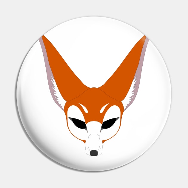 Fox Pin by scdesigns