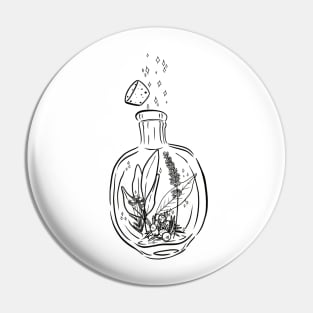 A Magick Bottle Pin