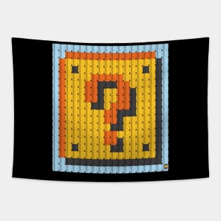 Question Block NES Cart-Art Tapestry