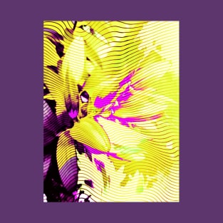 Wired Yellow Orchid T-Shirt