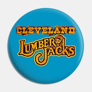 Cleveland Lumberjacks Hockey Pin