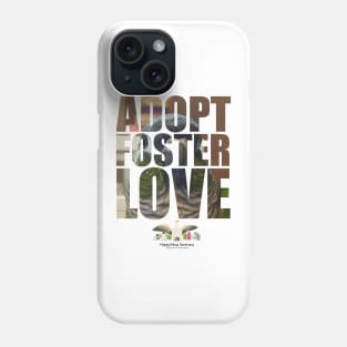 Adopt Foster Love!  Ms. Hedwig! Phone Case