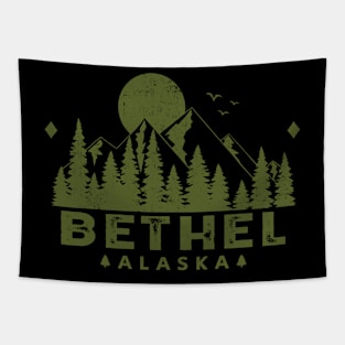 Bethel Alaska Mountain Souvenir Tapestry