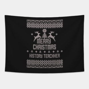 Merry Christmas HISTORY TEACHER Tapestry