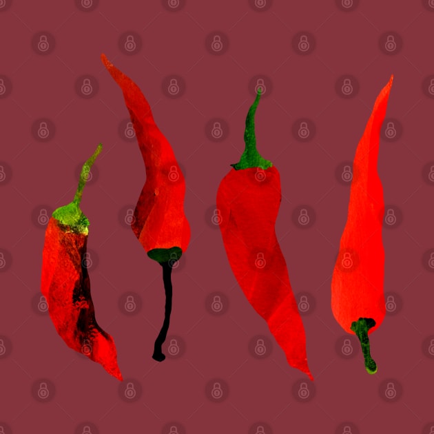 red hot pepper by tetiana12.art