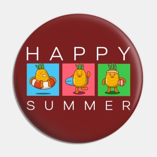 pineapple summer Pin